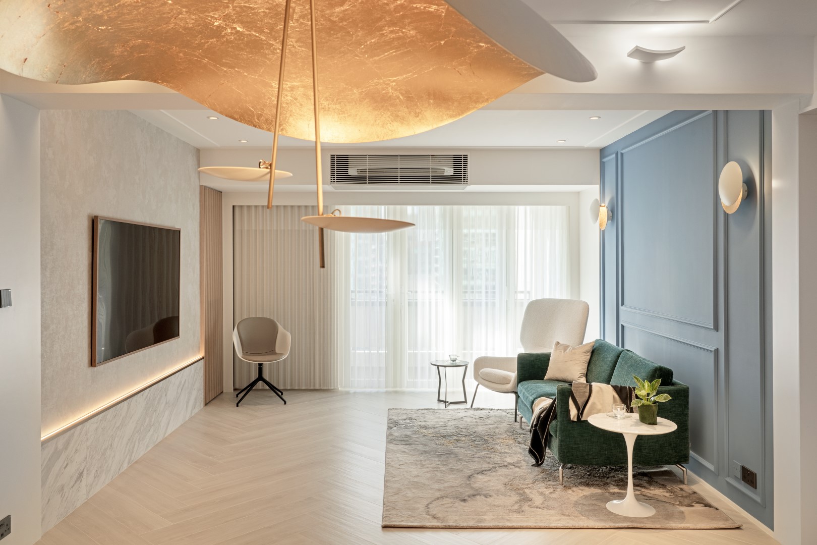 康明苑 室内设计实景照 1，Artwill 香港